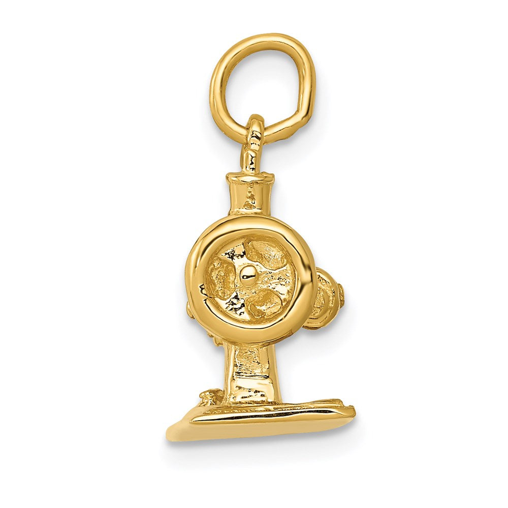 14K 3-D Antique Sewing Machine Charm