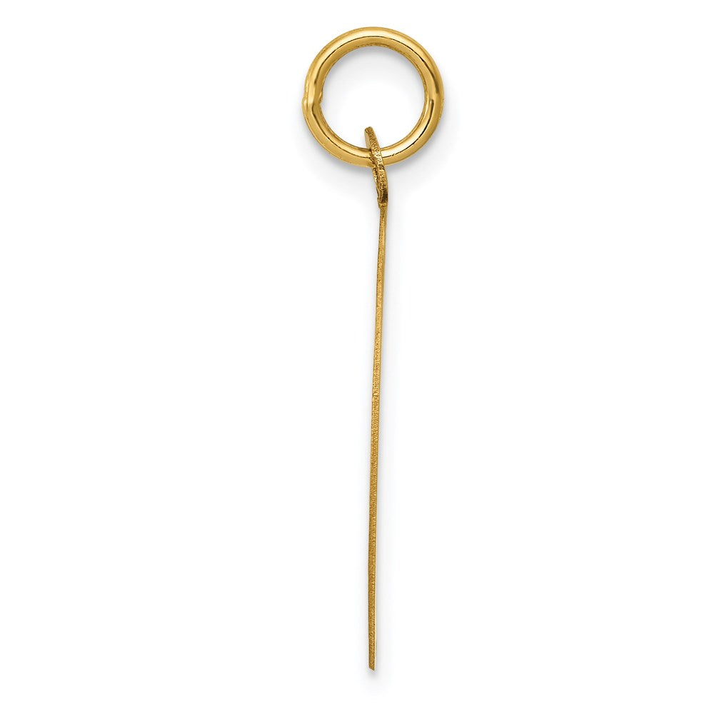 14k LAS VEGAS NEVADA with Dice Engravable Disc Charm