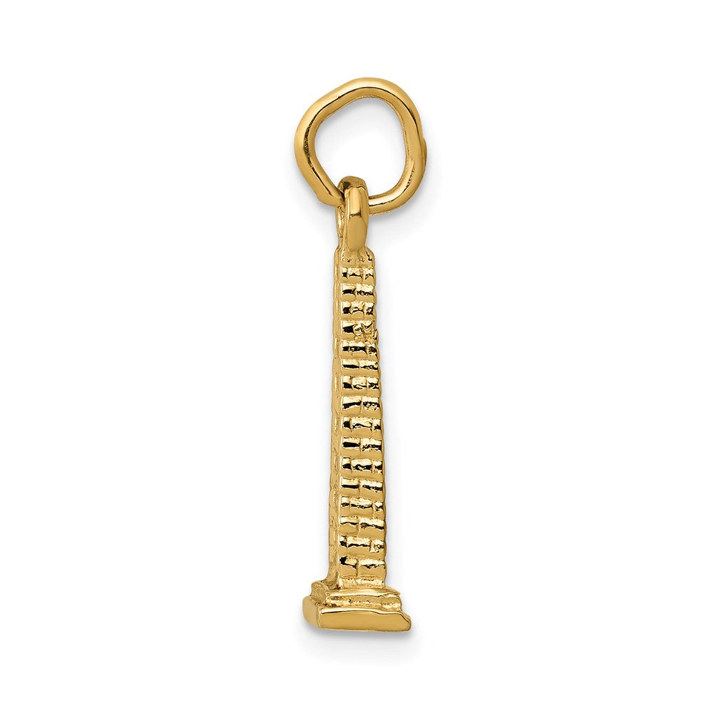 14K 3-D Washington Monument Charm