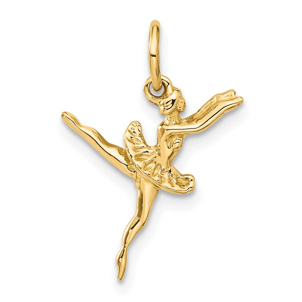 14K 3D Ballerina Charm