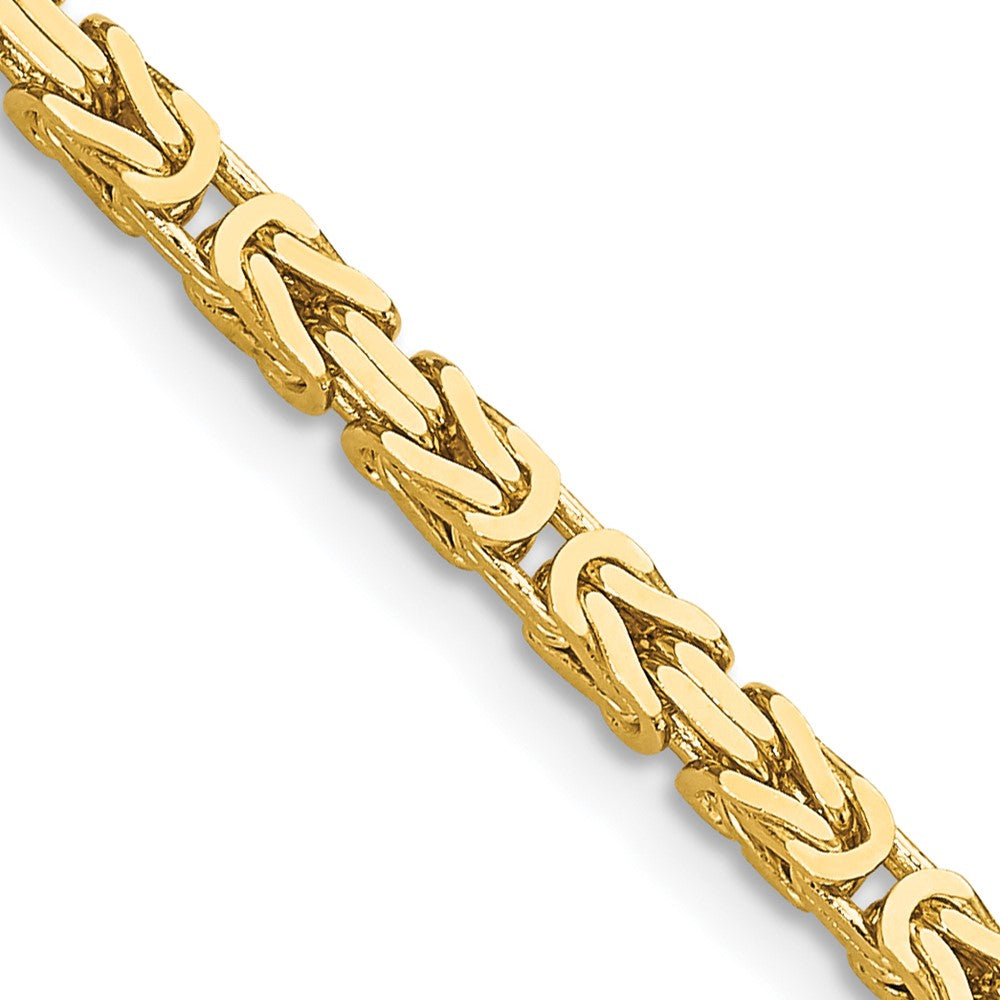 14K Byzantine with Lobster Clasp Chain