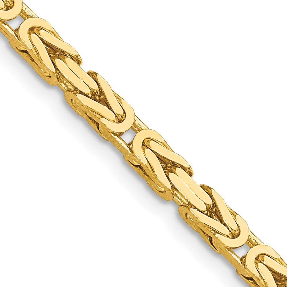 14K Byzantine with Lobster Clasp Chain