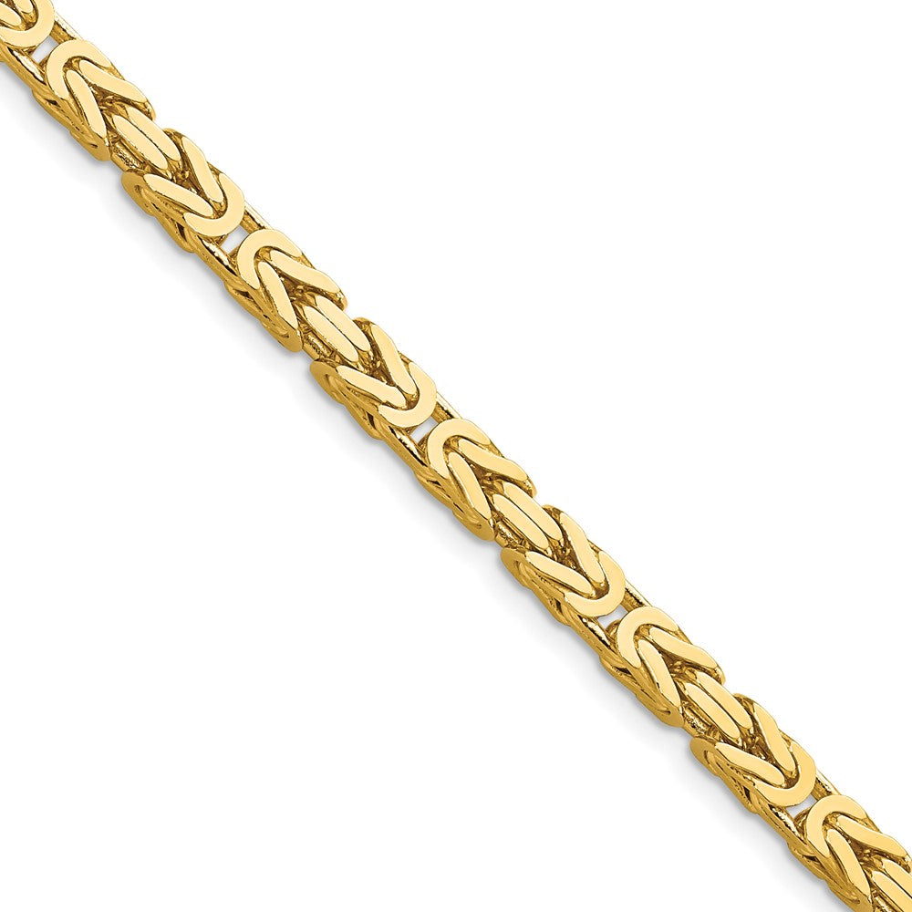 14K Byzantine with Lobster Clasp Chain