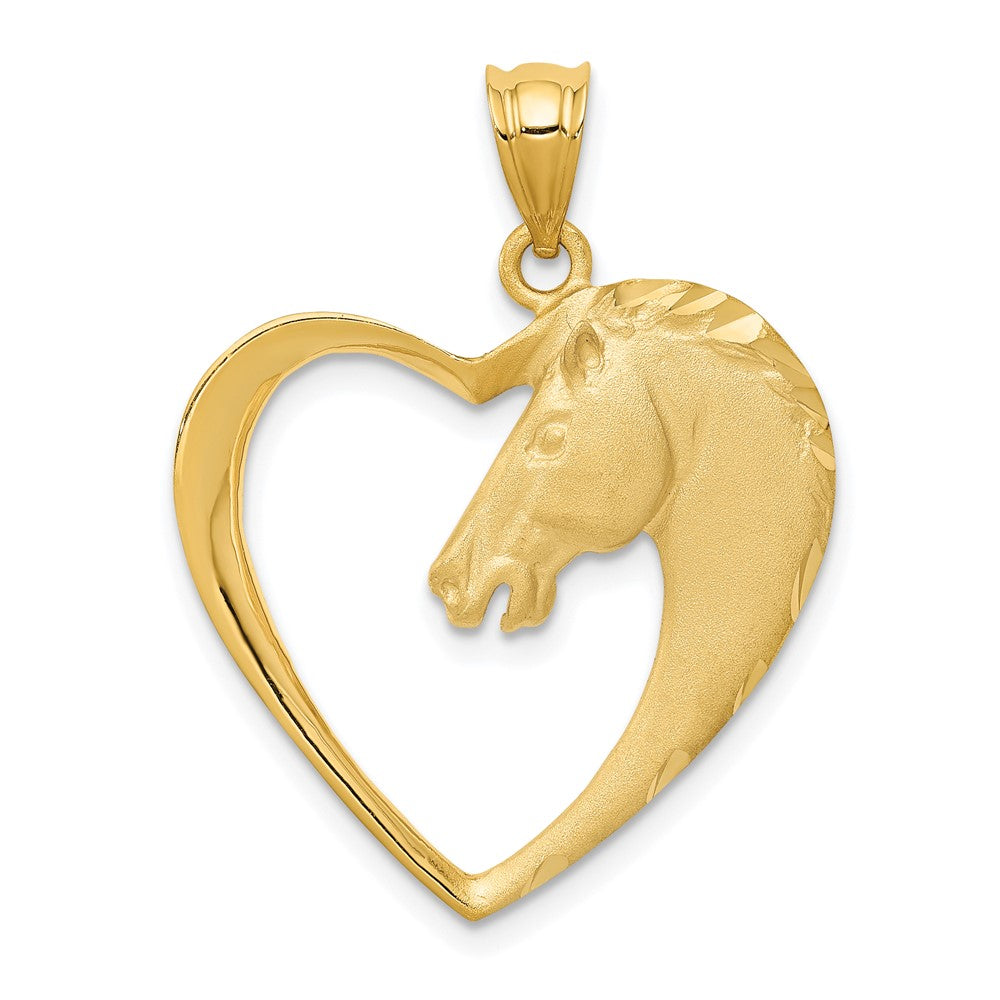 14k Horse Pendant