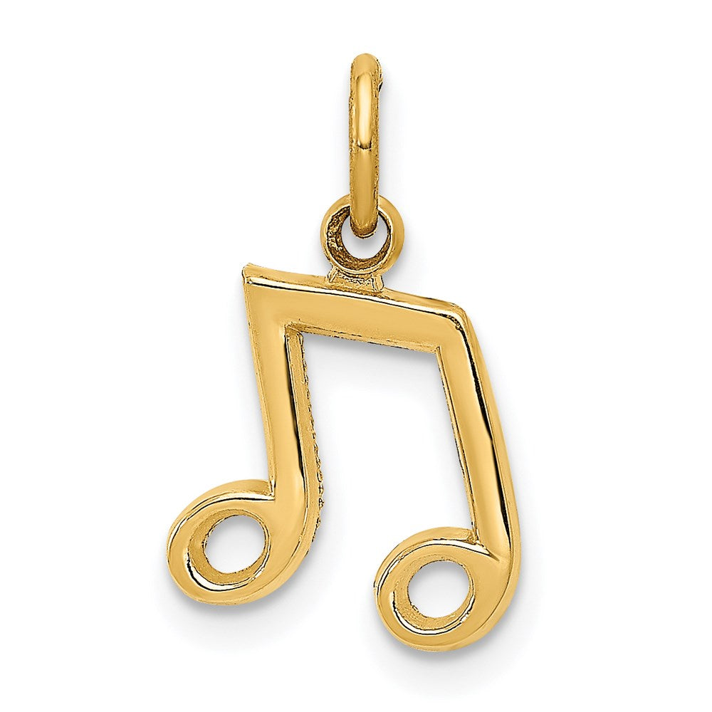 14K Musical Notes Charm