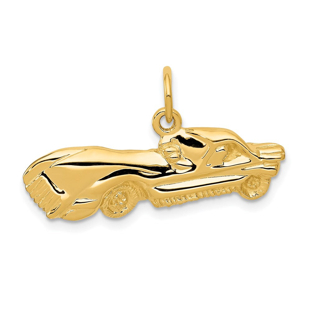 14k Sports Car Charm