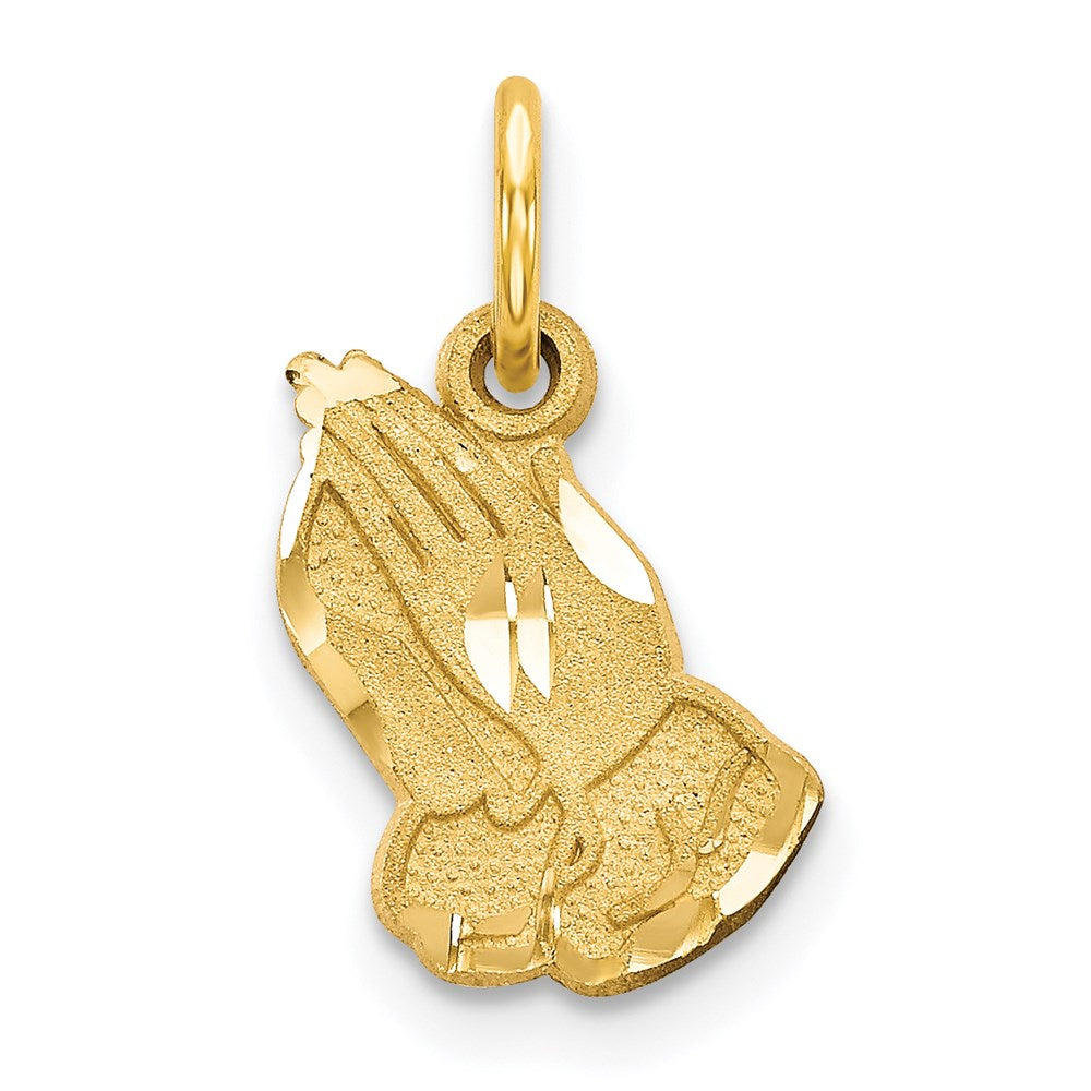 14k Praying Hands Charm