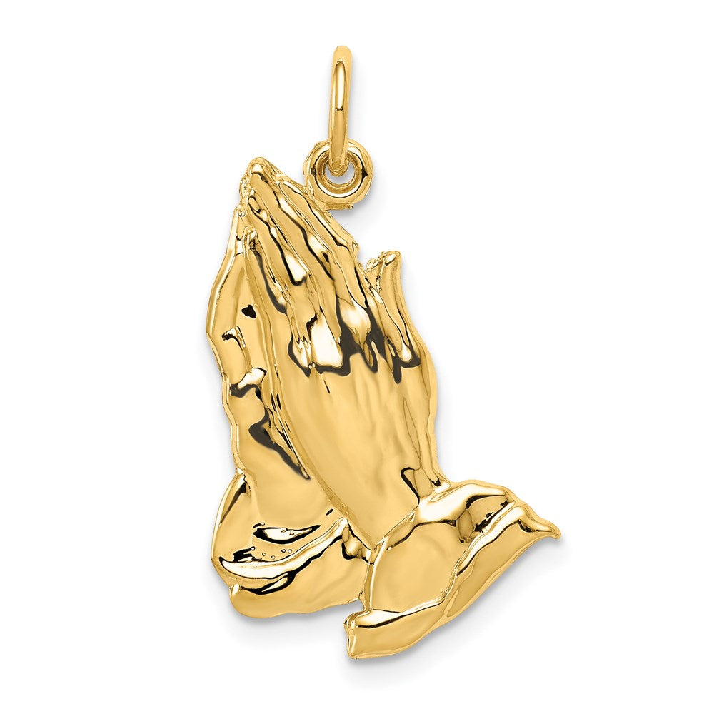 14k Praying Hands Pendant