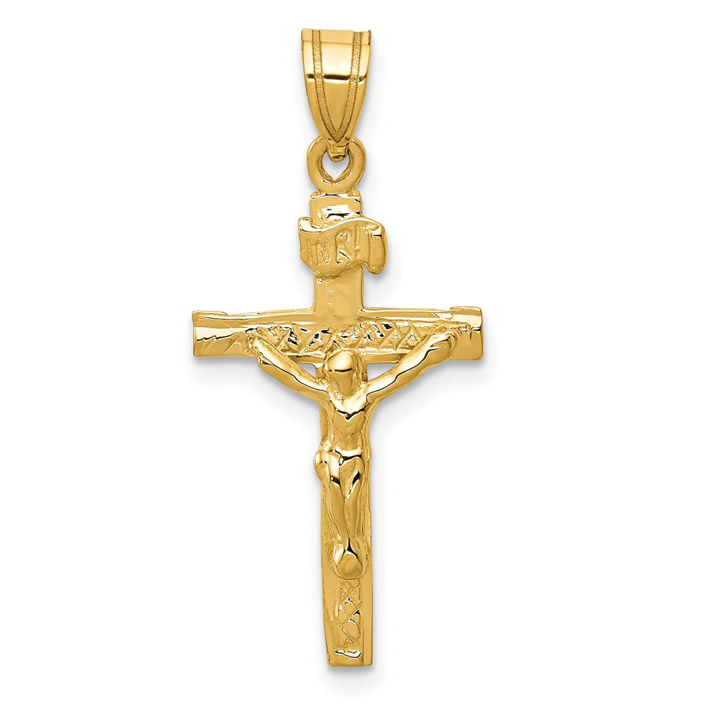 14k INRI Crucifix Charm