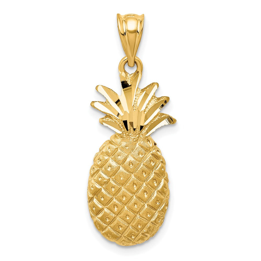 14k Pineapple Charm