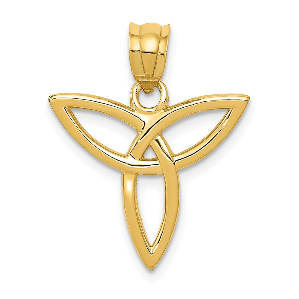 14k Trinity Symbol Charm