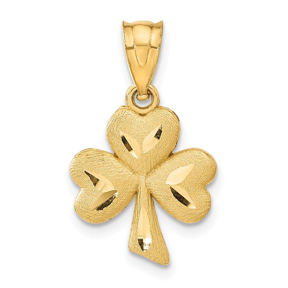 14k Shamrock Charm