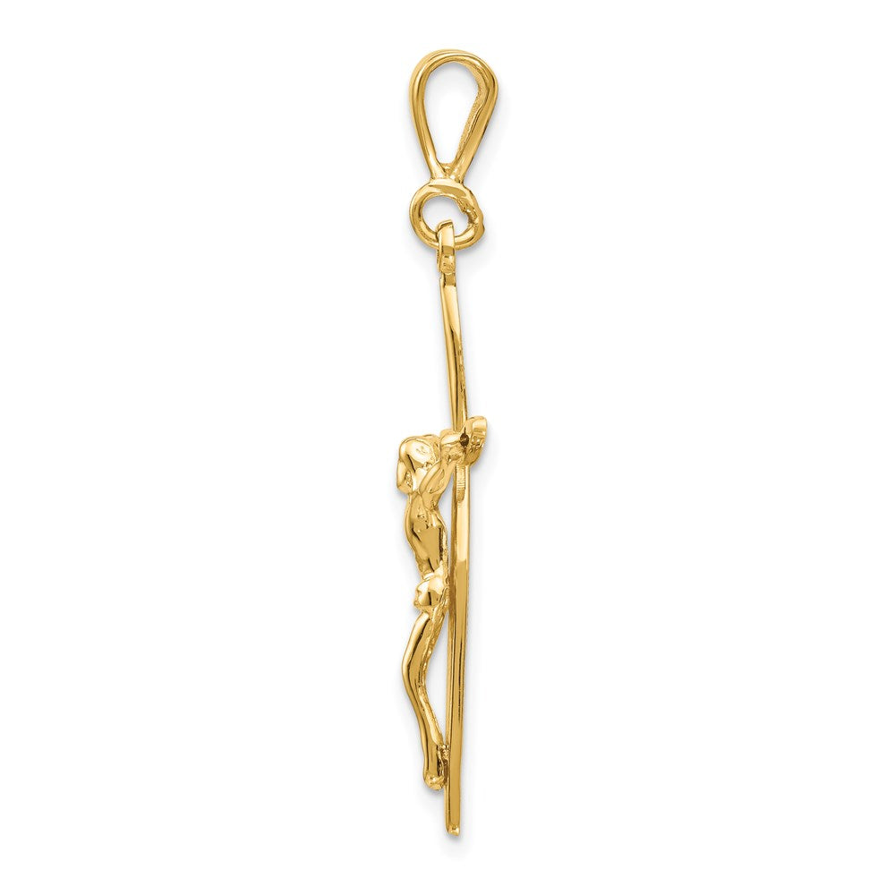 14k Passion Crucifix Pendant