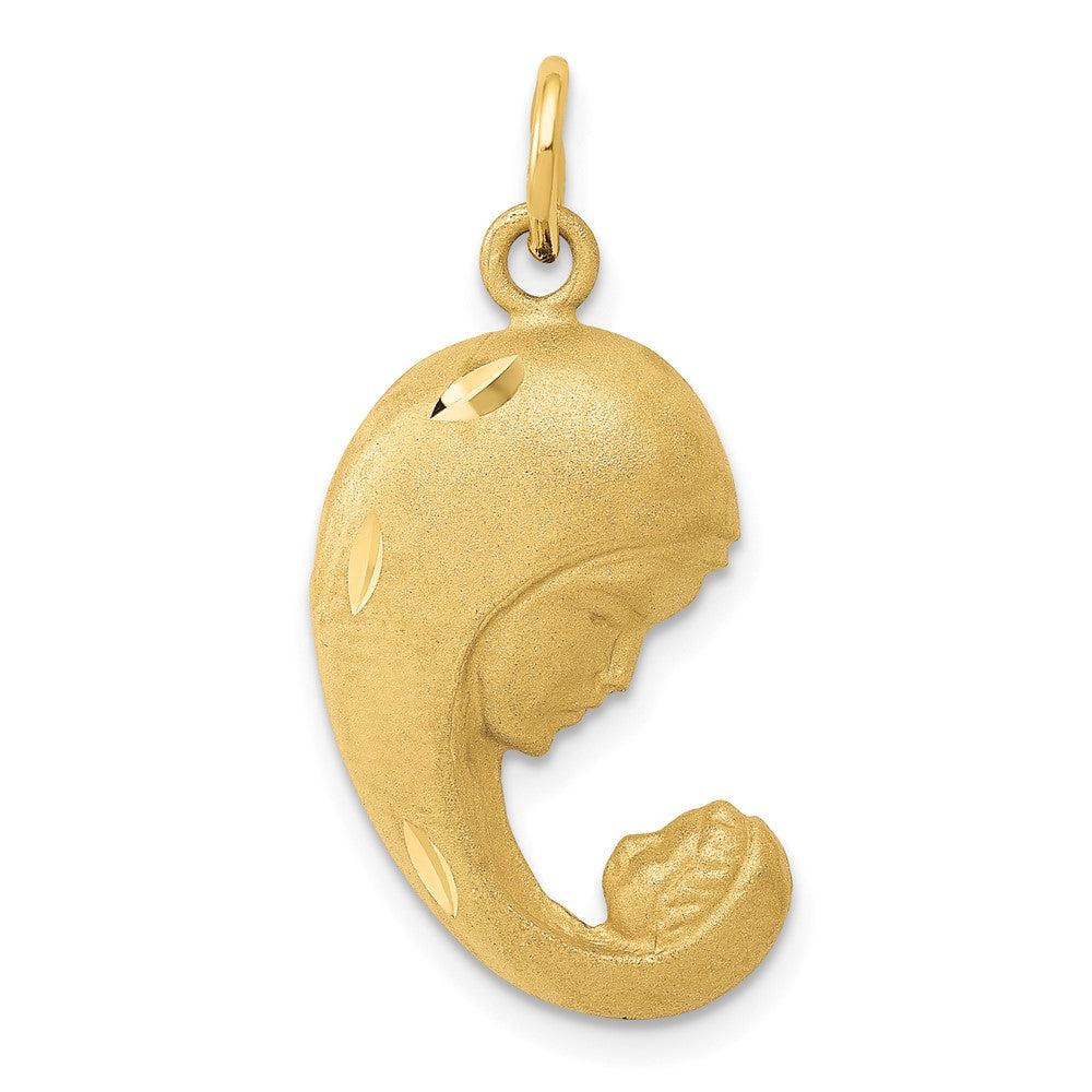 14k Mother and Baby Charm