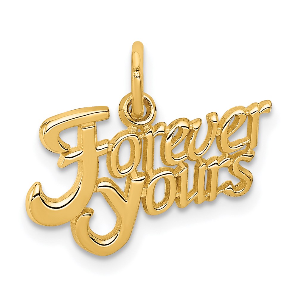 14K FOREVER YOURS Charm