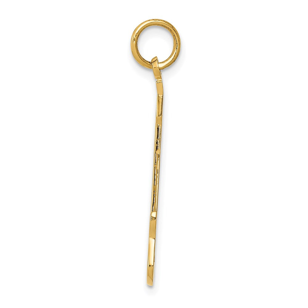 14k Electric Guitar Charm