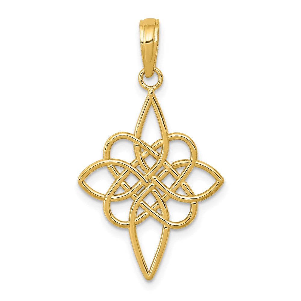 14K Celtic Knot Pendant