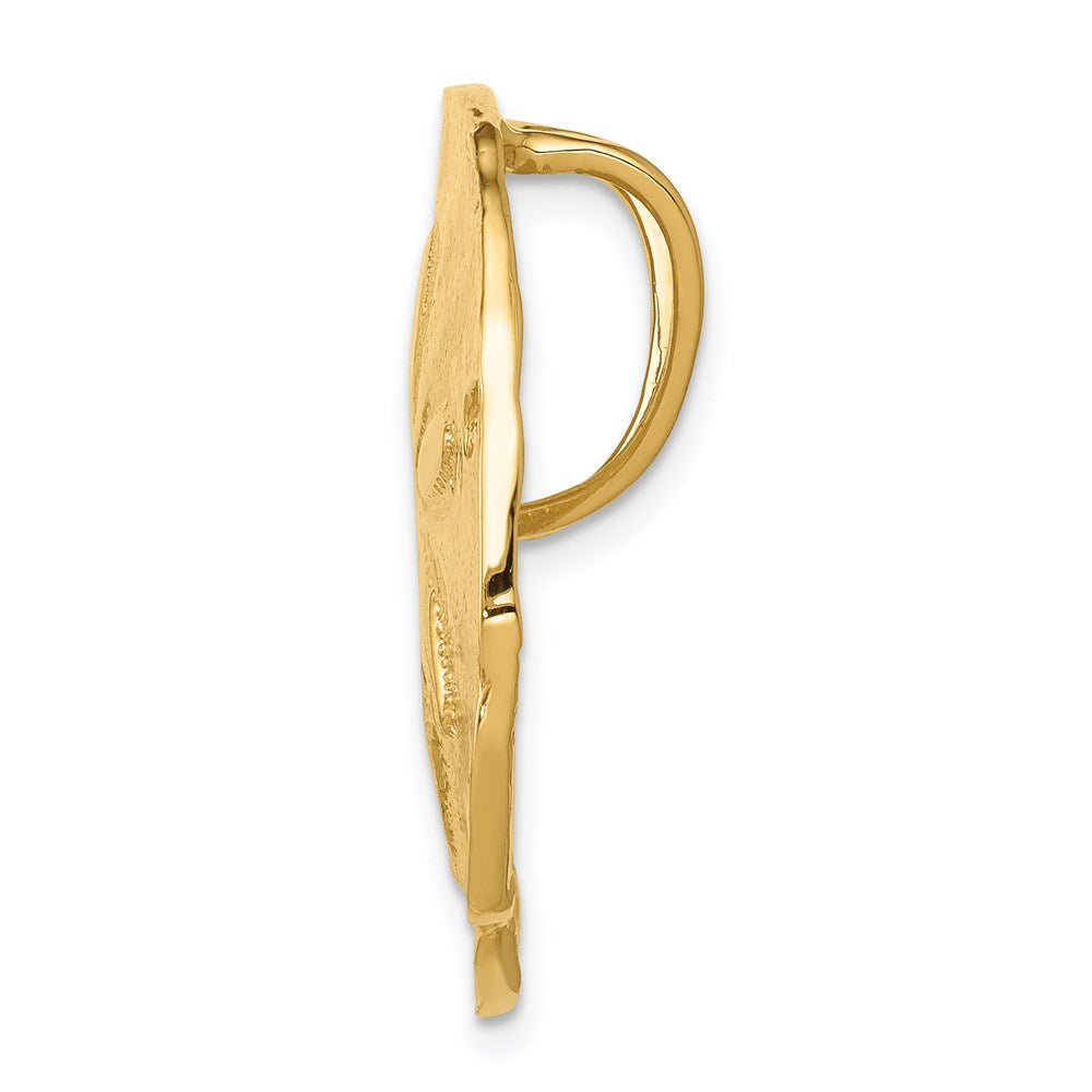 14k Polished Fits up to on Both Small Sand Dollar Omega Slide