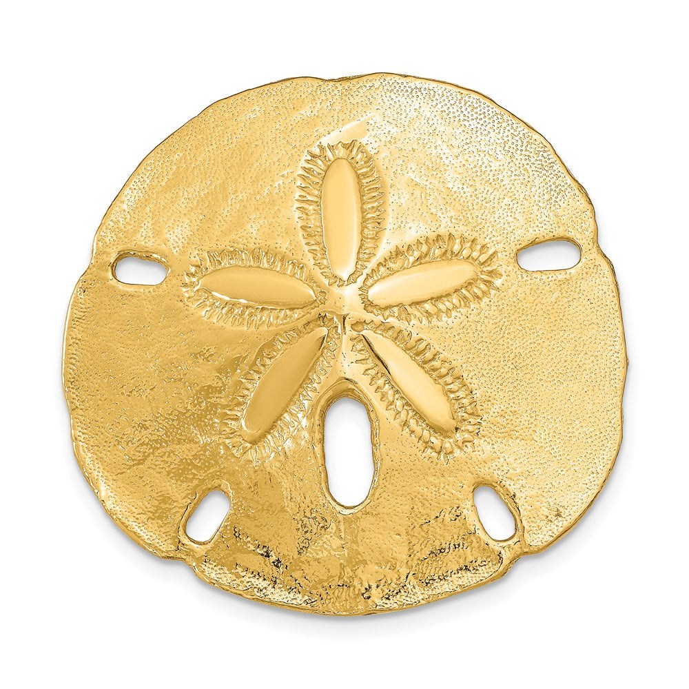 14K Fits Up To and Medium Sand Dollar Slide