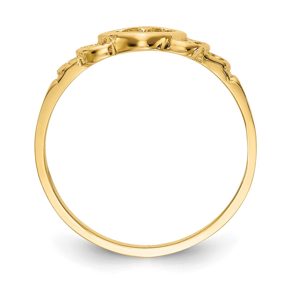 14k Heart Size 3 Ring