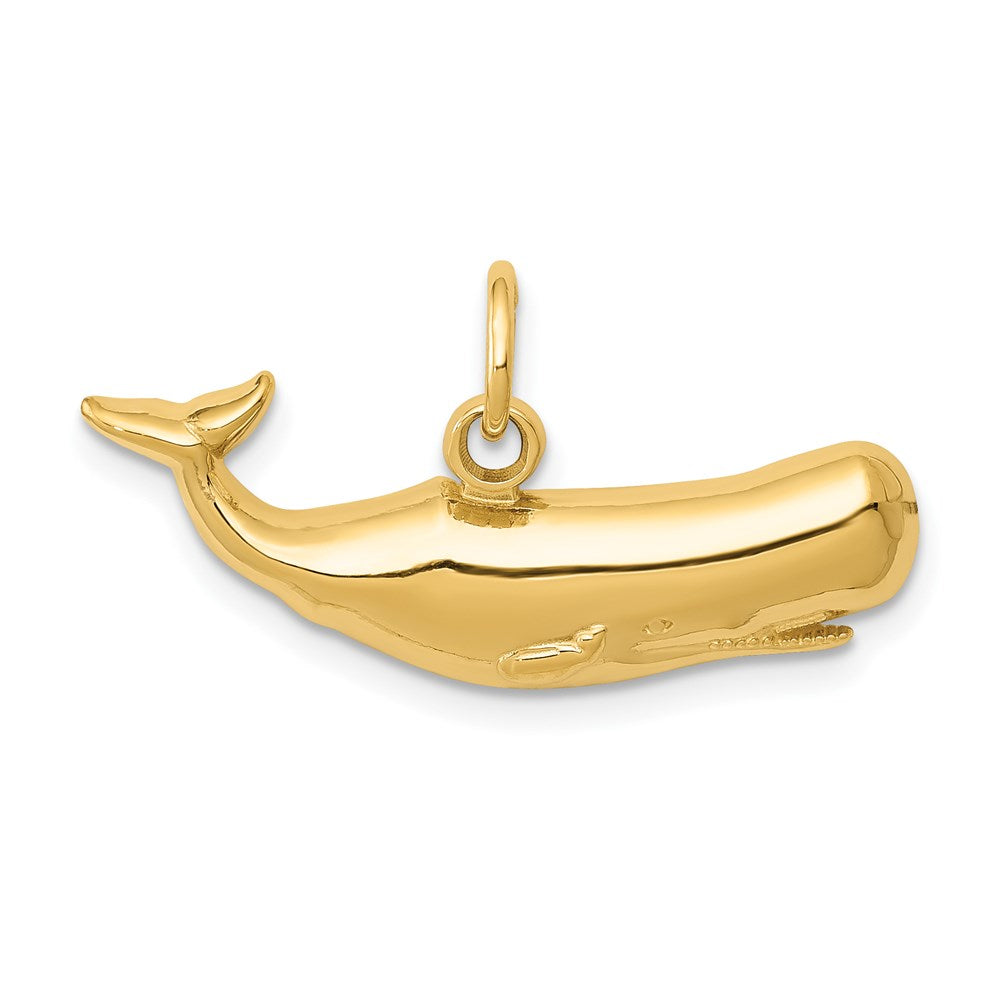 14k Sperm Whale Charm