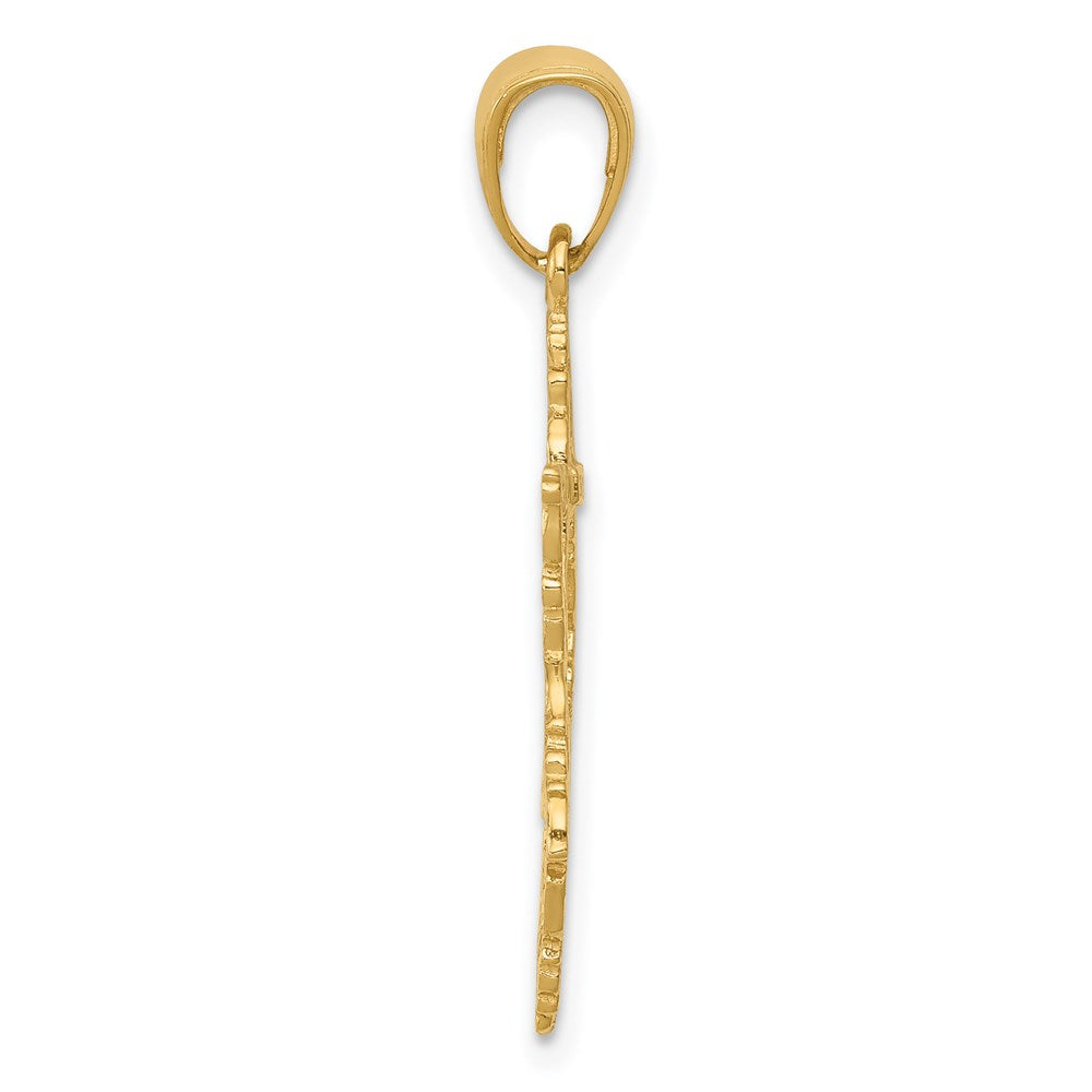 14k Fancy Star of David Pendant