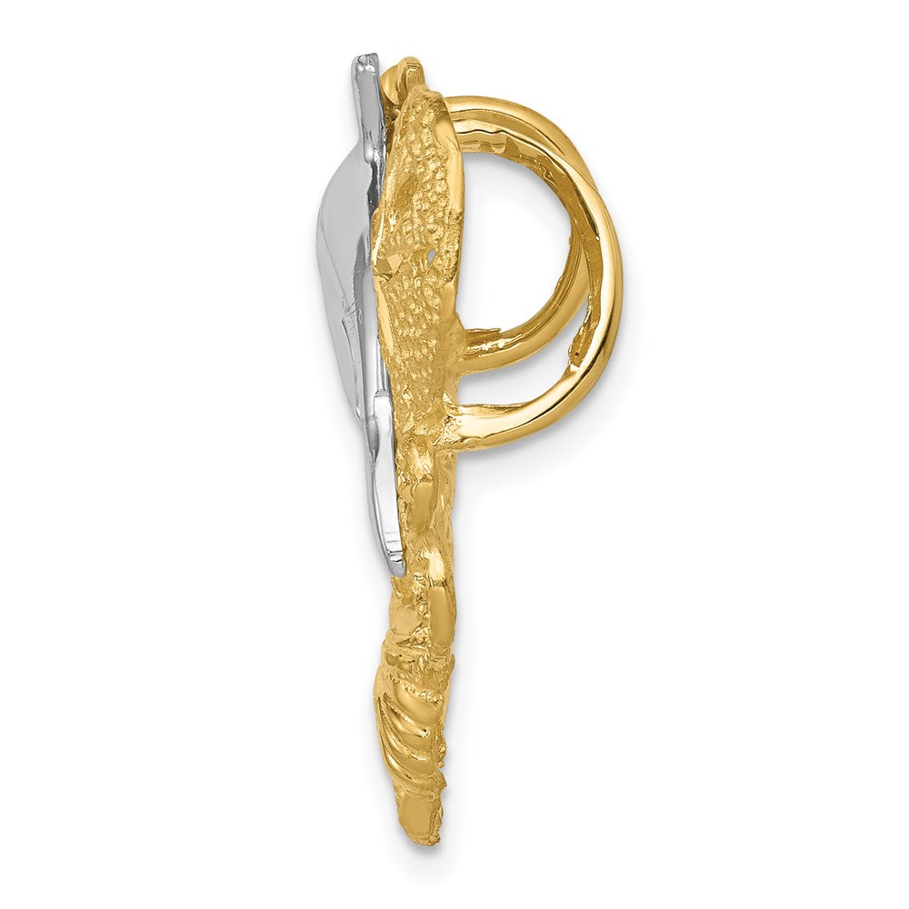 14k Two-tone Sea Life Fits / Omega Slide