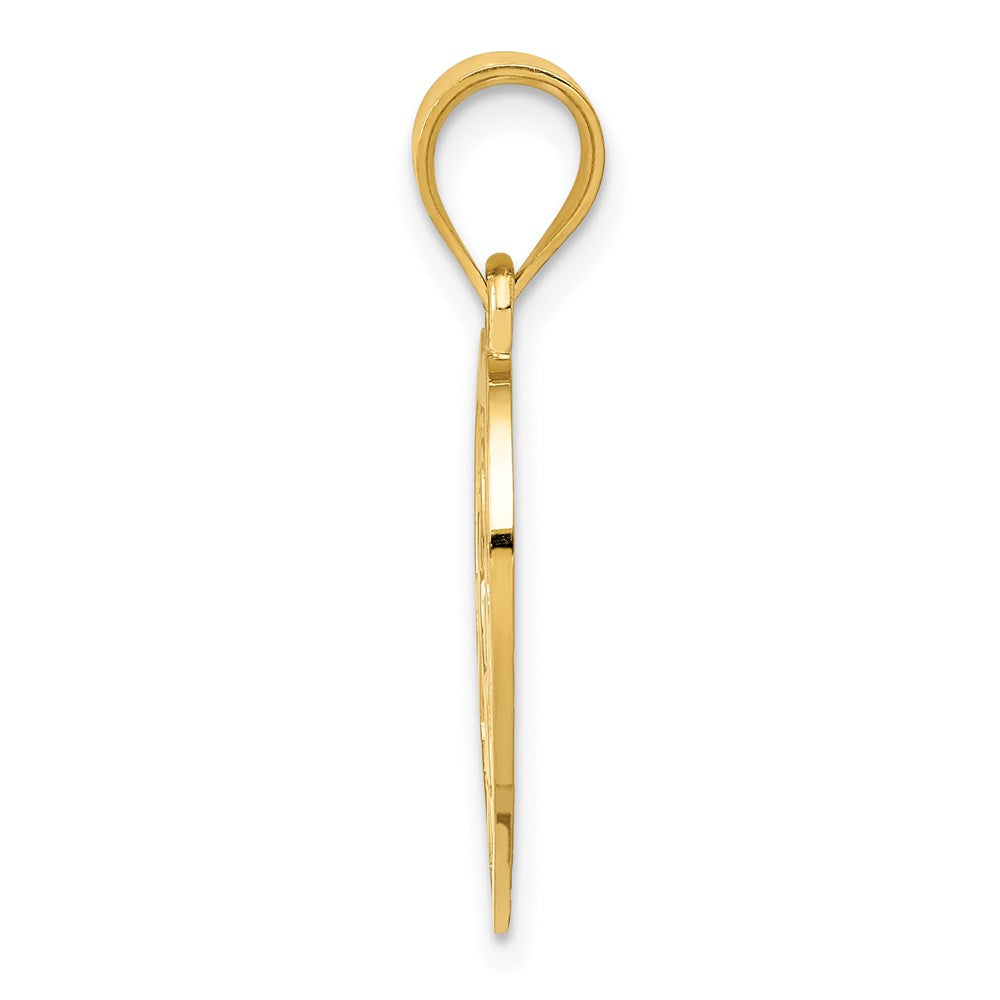 14k 3 Kids in Heart Charm