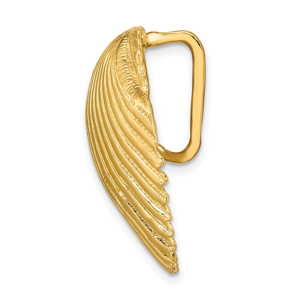 14K Fits Up To and Medium Scallop Shell Slide