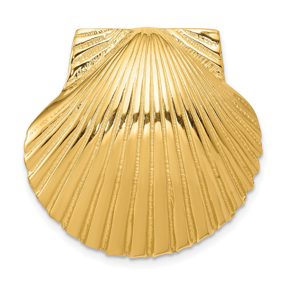 14K Fits Up To and Medium Scallop Shell Slide