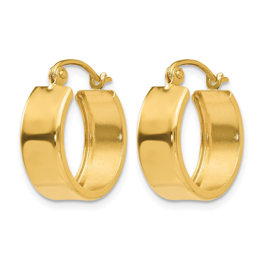 14K 5.75x Polished Hoop Earrings