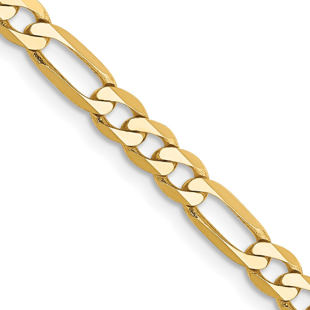 14K Flat Figaro with Lobster Clasp Chain