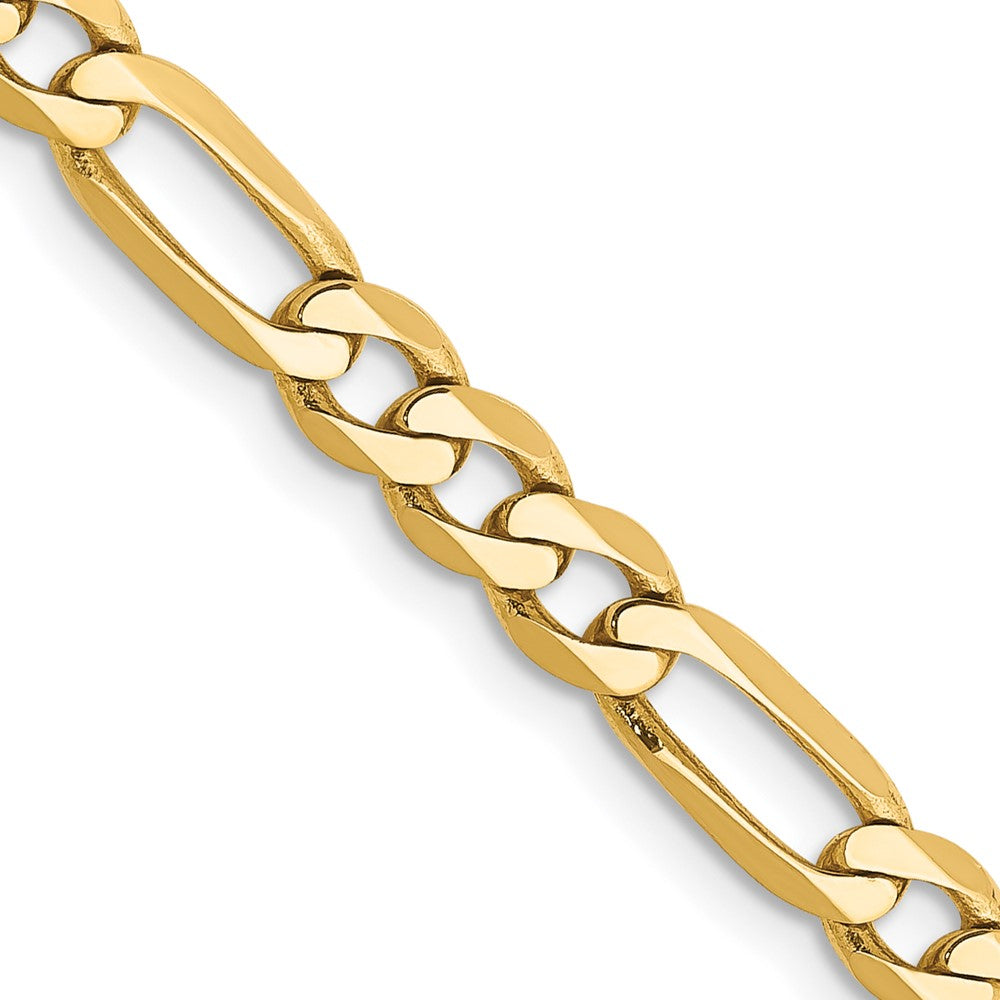 14K Flat Figaro with Lobster Clasp Chain