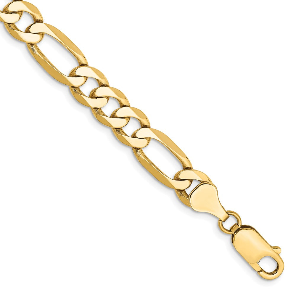 14K Flat Figaro with Lobster Clasp Chain