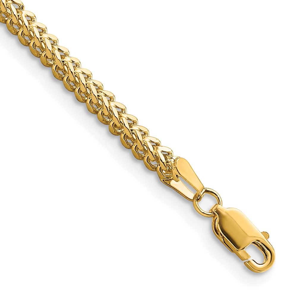 14K Franco with Lobster Clasp Bracelet