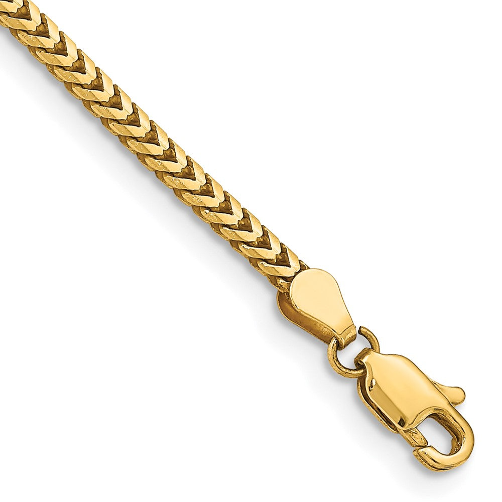 14K Franco with Lobster Clasp Bracelet