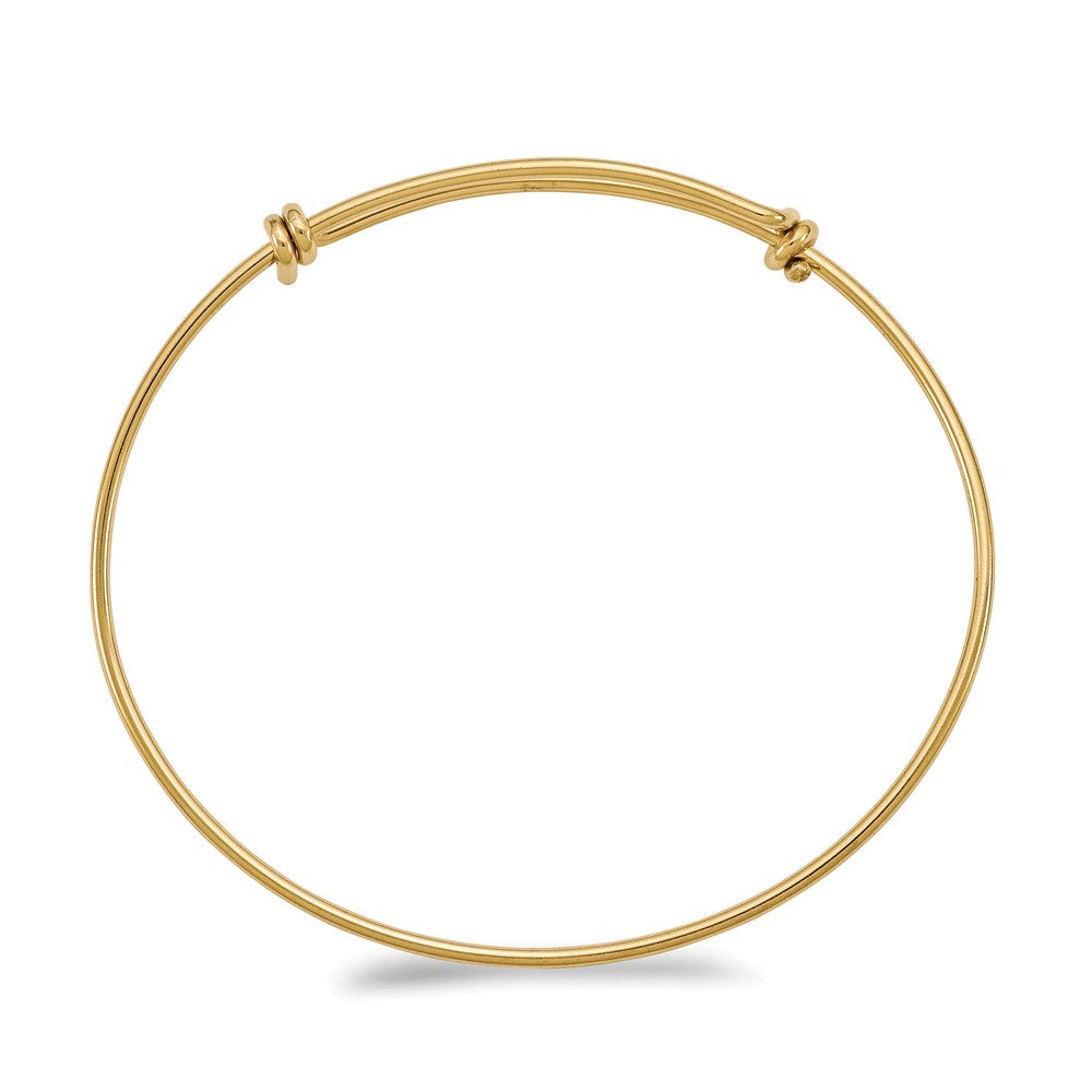 1/20 14K Gold Filled Expandable Bangle Bracelet