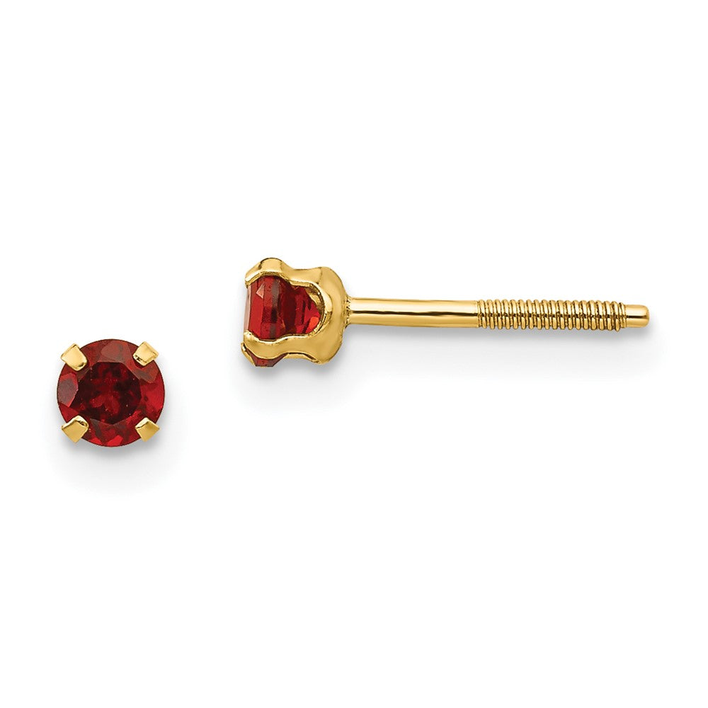 14k Madi K Garnet Earrings
