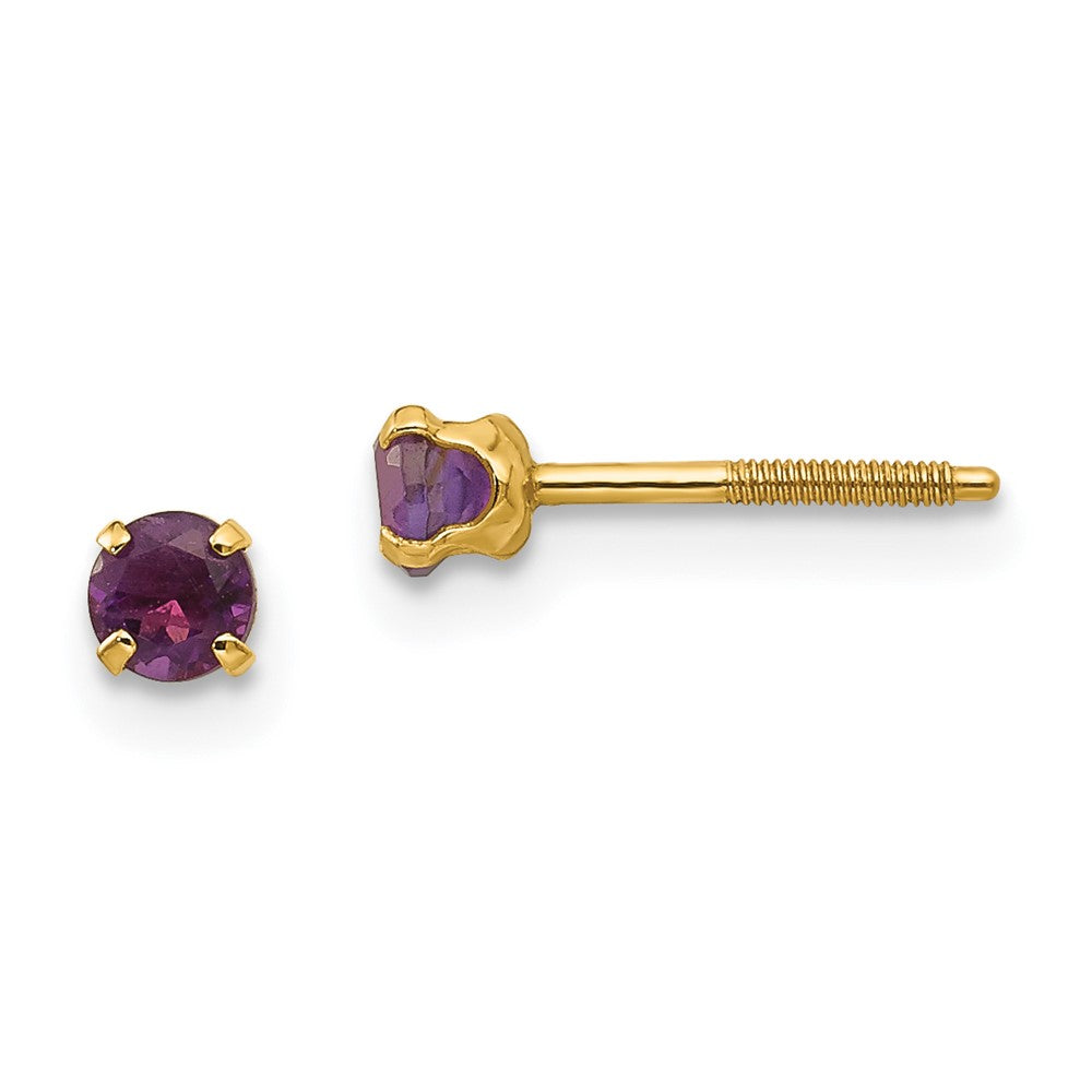 14k Madi K Amethyst Earrings