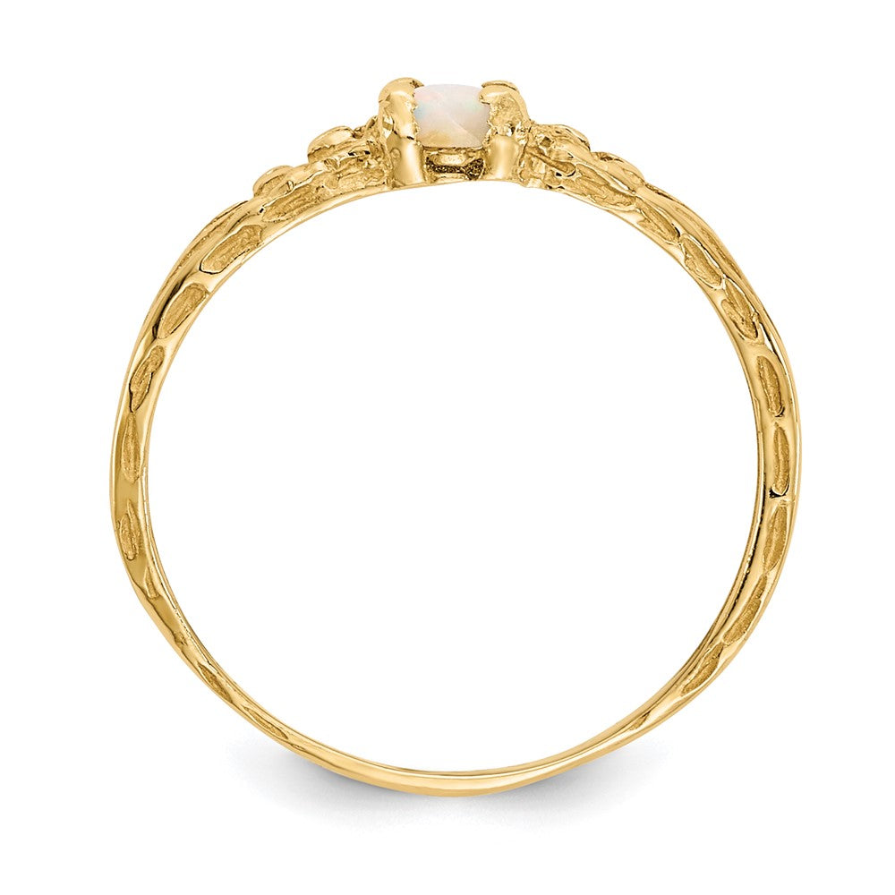 14k Madi K Opal Birthstone Size 3 Ring