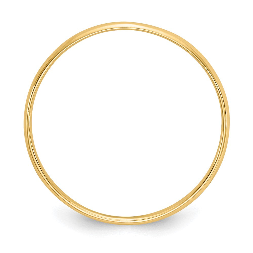 14k Madi K Polished Half Round Band Size 3 Ring