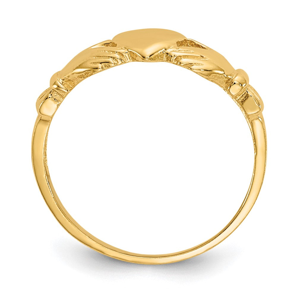 14k Madi K Claddagh Size 3 Ring