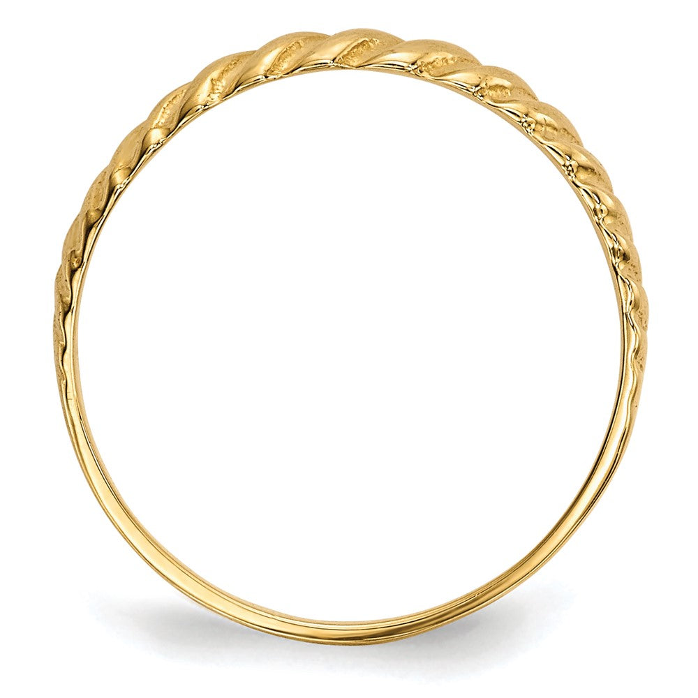 14k Madi K Kids Polished Twist Size 4.5 Ring