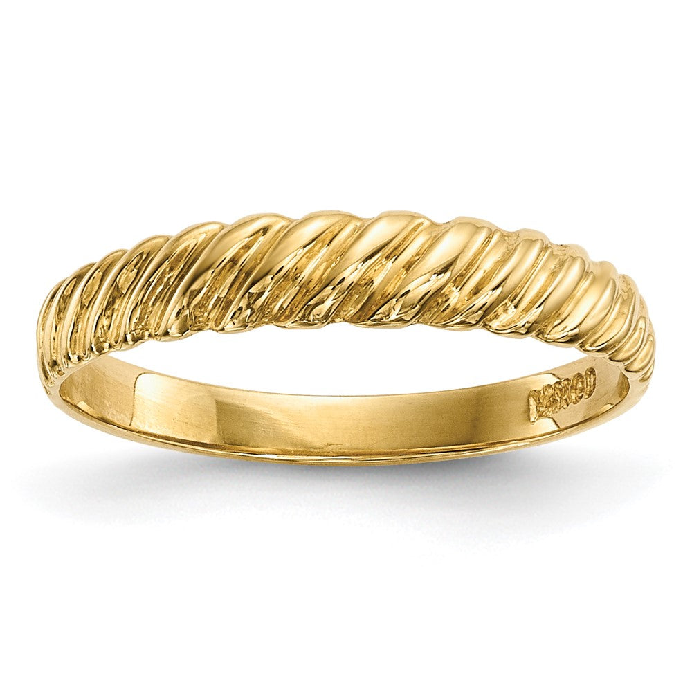 14k Madi K Kids Polished Twist Size 4.5 Ring