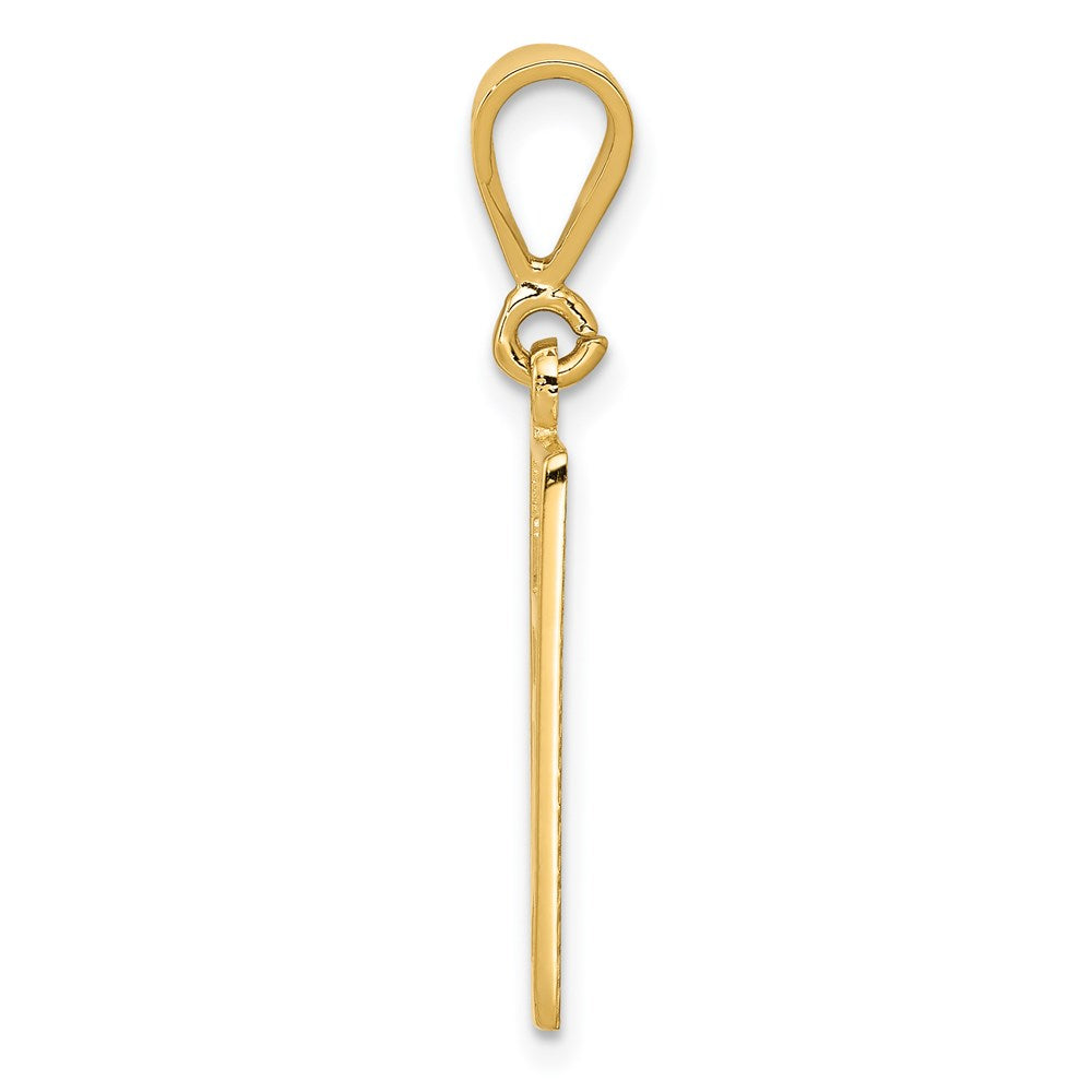 14k Friend Symbol Pendant