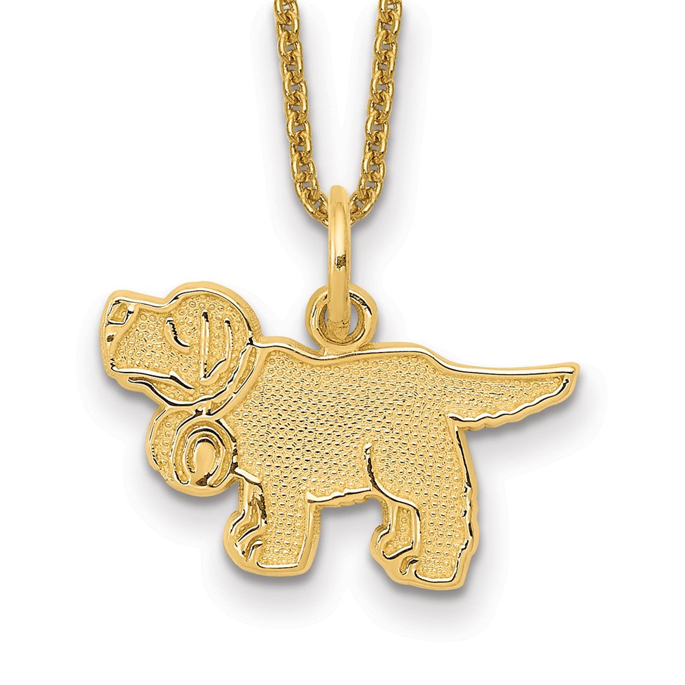 14k Saint Bernard Necklace