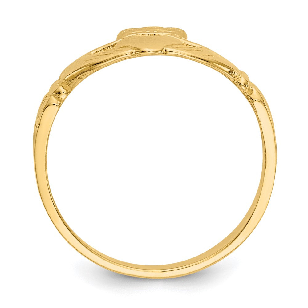 14k Claddagh Size 3 Ring