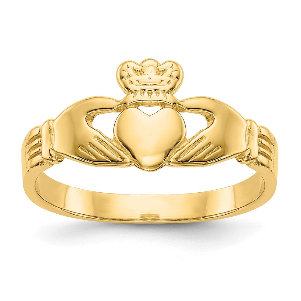14k Baby Claddagh Ring