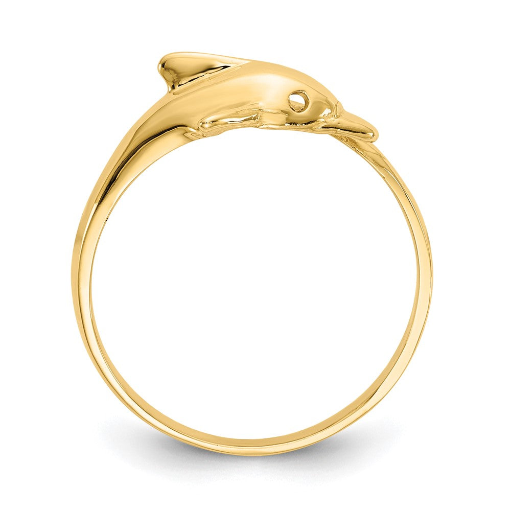 14k Dolphin Ring