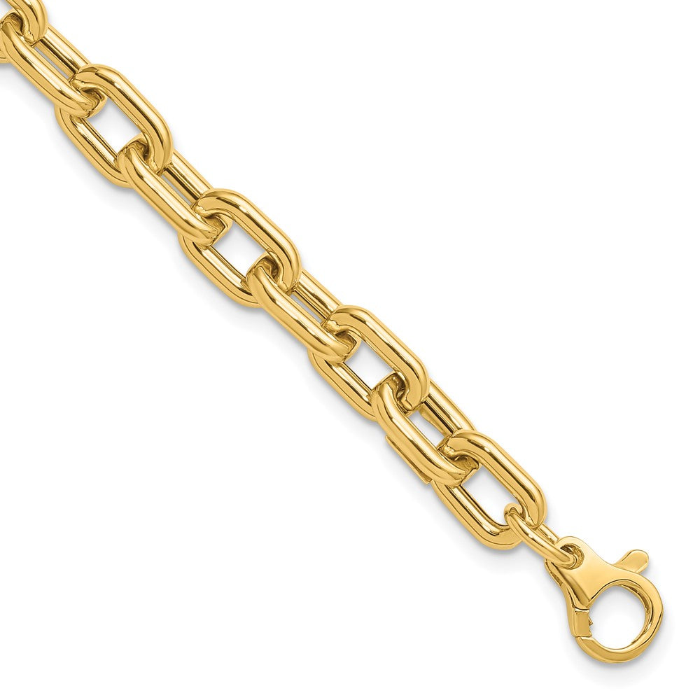 14K Polished Fancy Link Bracelet